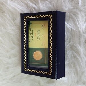 Gold Quarter Coin Iranian Meli Bank